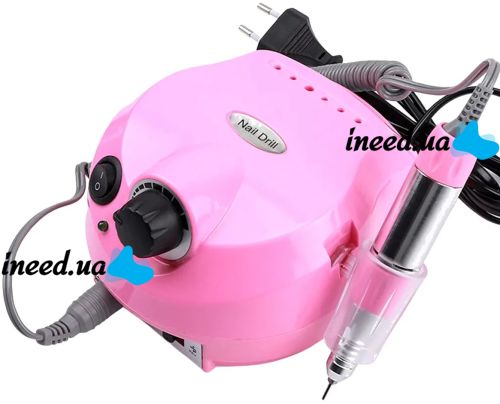 Фрезер для маникюра и педикюра Beauty Nail DM-202 35000 об/мин аппарат для обработки ногтей с насадками 6 в 1 маникюрный аппаратный набор с фрезами