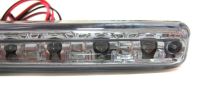 Светодиодные дневные ходовые огни DRL 8 LED 12v ДХО DR-2 030 Универсальные автомобильные светодиодные фары дневного света на 8 диодов 