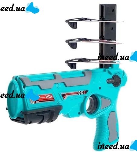 Children's Toy Gun Catapult Air Battle with 4 Flying Airplanes, Toy Launcher Blaster Launching Planes For Children