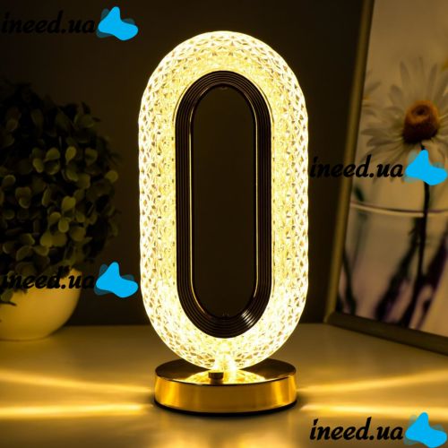 Настольная лампа-ночник Creatice Table Light Lamp 14 сенсорный ночник, светодиодная лампа светильник с кристаллами на акриловой подставке 3 режима