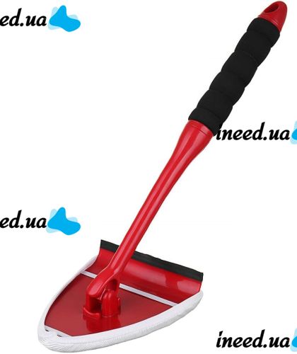 Universal Brush Pane DR by Fuller Brush for Washing windows and glasses with a telescopic handle, Brush scraper for cleaning mirrors with nozzles Red