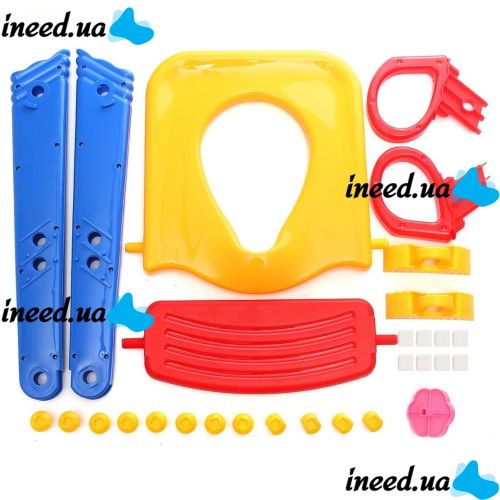 Children Toilet Trainer folding toilet seat with step and handles, Children Toilet Potty with handrails on toilet seat for children