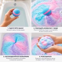 Подарочный набор бомбочек Bath Bomb Gift 12 штук для ванны с игрушкой сюрпризом, детские спа бомбочки шарики Морские жители для ванной с игрушками