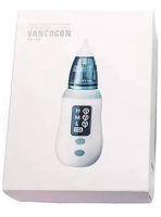 Children's rechargeable Nasal Aspirator Vancocon VA-162 USB with nozzles for a child, Electric nozzle for newborns and small children
