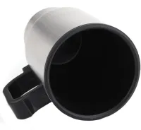 Автомобильная термокружка термос с подогревом Electric Mug 140Z чашка 400мл 12V, авто кружка кипятильник от прикуривателя в машину 2240 Серебристый