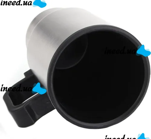 Автомобильная термокружка термос с подогревом Electric Mug 140Z чашка 400мл 12V, авто кружка кипятильник от прикуривателя в машину 2240 Серебристый