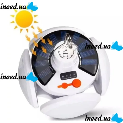 Universal Folding Lantern Solar Emergency Charging Lamp BL-2029 Hanging LED Camping Lamp with USB, Rechargeable Solar Battery