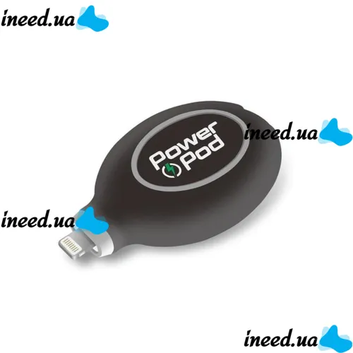 УМБ портативное зарядное устройство для iPhone Power Pod Emergency Charge 800mAh брелок Power Bank разъем Lightning внешний аккумулятор для телефона
