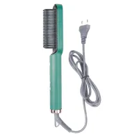 Электрическая расческа выпрямитель Hair Straightener HQT-909, Щетка с турмалиновым покрытием, Утюжок расческа-выпрямитель для укладки волос
