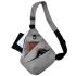 Tactical Chest Bag Messenger Cross Body Single-strap, Waterproof Men's Crossbody Bag, Cross Body Bag, Grey