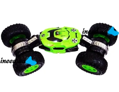Трюкова машинка перевертиш Dance Monster RQ-2028 Green на радіокеруванні, всюдихід трансформер на пульті управління, Зелена