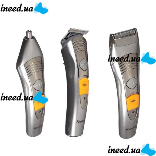 Kemei KM-580A Cordless 7-in-1 Hair and Beard Clipper