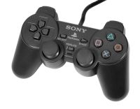 Проводной джойстик PS2 GamePad DualShock Sony PlayStation 2 геймпад для Play Station 2 (Сони) Черный Black