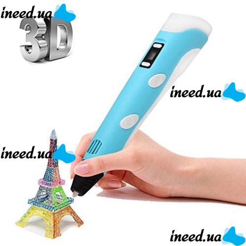3D Ручка з дисплеєм для малювання об'ємних моделей Myriwell Rp-100B 3D stereo drawing pen 2-го покоління