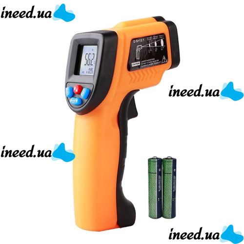 Non-contact infrared thermometer, AR360 Pyrometer+ -50°C to +360°