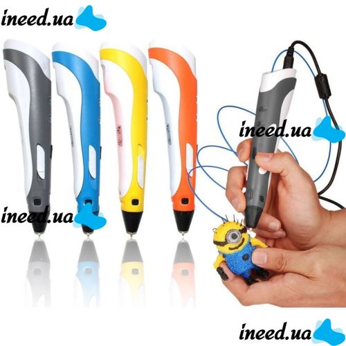 3D Ручка з дисплеєм для малювання об'ємних моделей Myriwell Rp-100B 3D stereo drawing pen 2-го покоління
