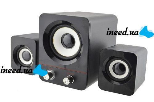 USB колонки для ПК компьютерные колонки 2.1 YIDO YD-25