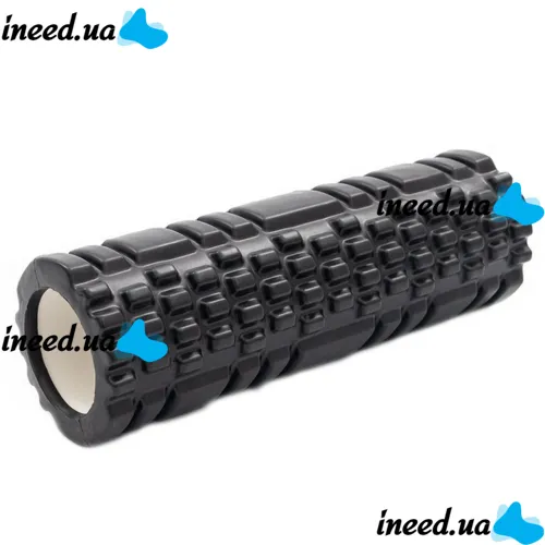 Massage roller MS-1836-B 30x10 cm for yoga, fitness and Pilates, Roller roller for back, neck, arms, legs massage, EVA massager blocks and body rollers