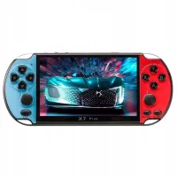 Карманная игровая 16-bit приставка PSP X7 Plus 5.1" дюймов 8GB MP5, Портативная беспроводная приставка с 200 встроенными ретро играми и ТВ выход