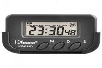 Kenko KK-613D Electronic Car Clock with Alarm Clock and Stopwatch