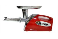 Электрическая мясорубка с соковыжималкой Domotec MS-2019 2400W Red, Красная