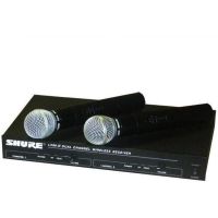 Радиосистема SHURE UHF LX 88 III, 2 беспроводных микрофона в кейсе