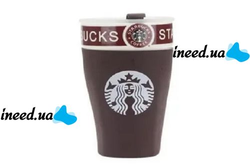 Чашка керамическая кружка Starbucks PY 023 Brown