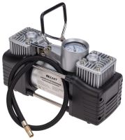 Автомобильный двухцилиндровый компрессор Air Pump 8806 с набором инструмента для подкачки шин 150 PSI воздушный насос от клемм и прикуривателя Bohao