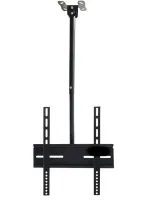 Потолочный кронштейн V-star D807 для телевизора и монитора 26-55", Потолочное крепление до 45 кг для ТВ, Крепеж на потолок для TV D-807 Черный