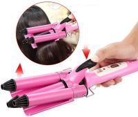 Профессиональная тройная плойка для волос JJ-928 Professional Hairdressing