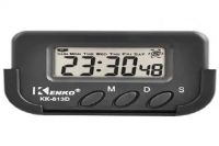 Kenko KK-613D Electronic Car Clock with Alarm Clock and Stopwatch