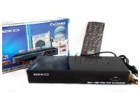 Цифровой эфирный Тюнер T2 DV3 BEKO T777 4K с WIFI и экраном