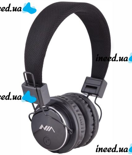Wireless Bluetooth Headphones NIA Q8 microSD Black