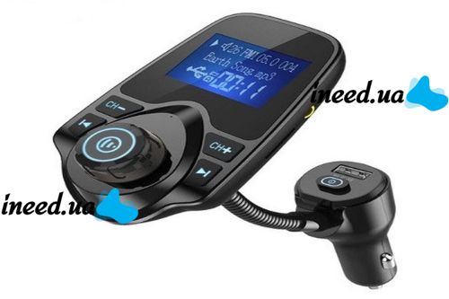 ФМ FM трансмиттер автомобильный T10 модулятор авто MP3 Bluetooth Т10