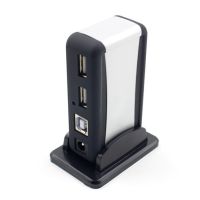 Вертикальный USB хаб HUB 2.0 Tomtop на 7 портов разветвитель удлинитель от сети
