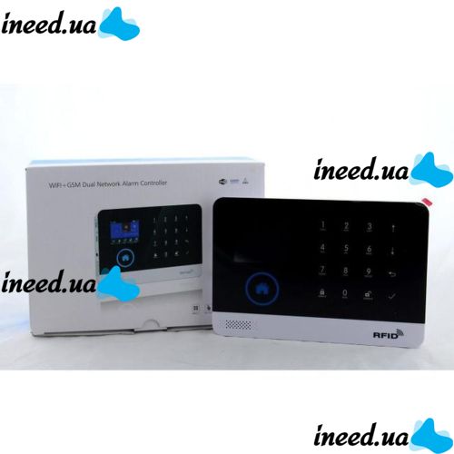 Сенсорная GSM сигнализация для дома с датчиком движения и WIFI Alarm JYX-W-G600