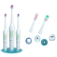 Электрическая зубная щётка на батарейках 3 в 1 Massage Toothbrush R008-1