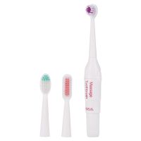 Электрическая зубная щётка на батарейках 3 в 1 Massage Toothbrush R008-1