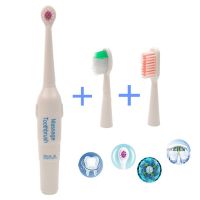 Электрическая зубная щётка на батарейках 3 в 1 Massage Toothbrush R008-1