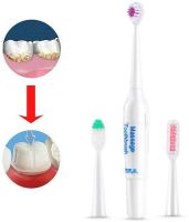 Электрическая зубная щётка на батарейках 3 в 1 Massage Toothbrush R008-1