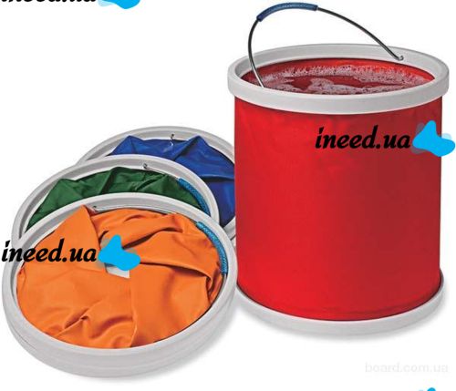 Складное ведро для воды Folding Bucket на 11л