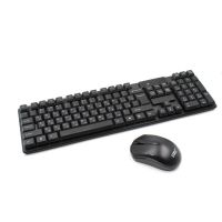 Комплект беспроводная клавиатура и мышь TJ-808 2.4G Black