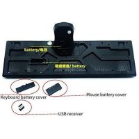 Комплект беспроводная клавиатура и мышь TJ-808 2.4G Black