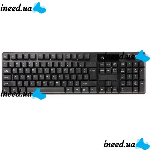 Комплект беспроводная клавиатура и мышь TJ-808 2.4G Black