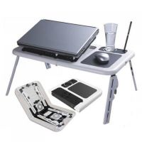 Подставка столик для ноутбука E-Table LD 09 2мя USB кулерами, Етейбл, Е тейбл