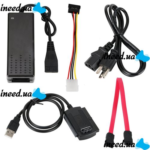 Переходник USB SATA IDE 2.5/3.5 с блоком питания,