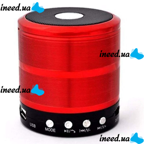 Беспроводная портативная bluetooth MP3 колонка SPS WS-887
