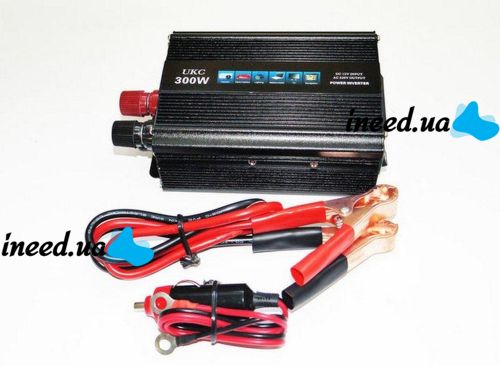 Преобразователь напряжения инвертор 12-220V UKC AC/DC 300W SSK инвертор в коробке