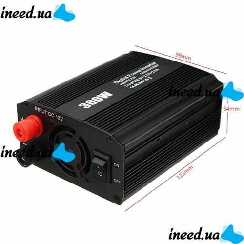 Преобразователь напряжения инвертор 12-220V UKC AC/DC 300W SSK инвертор в коробке