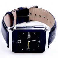 Умные часы Smart Watch W90 black черные кожаный ремешок